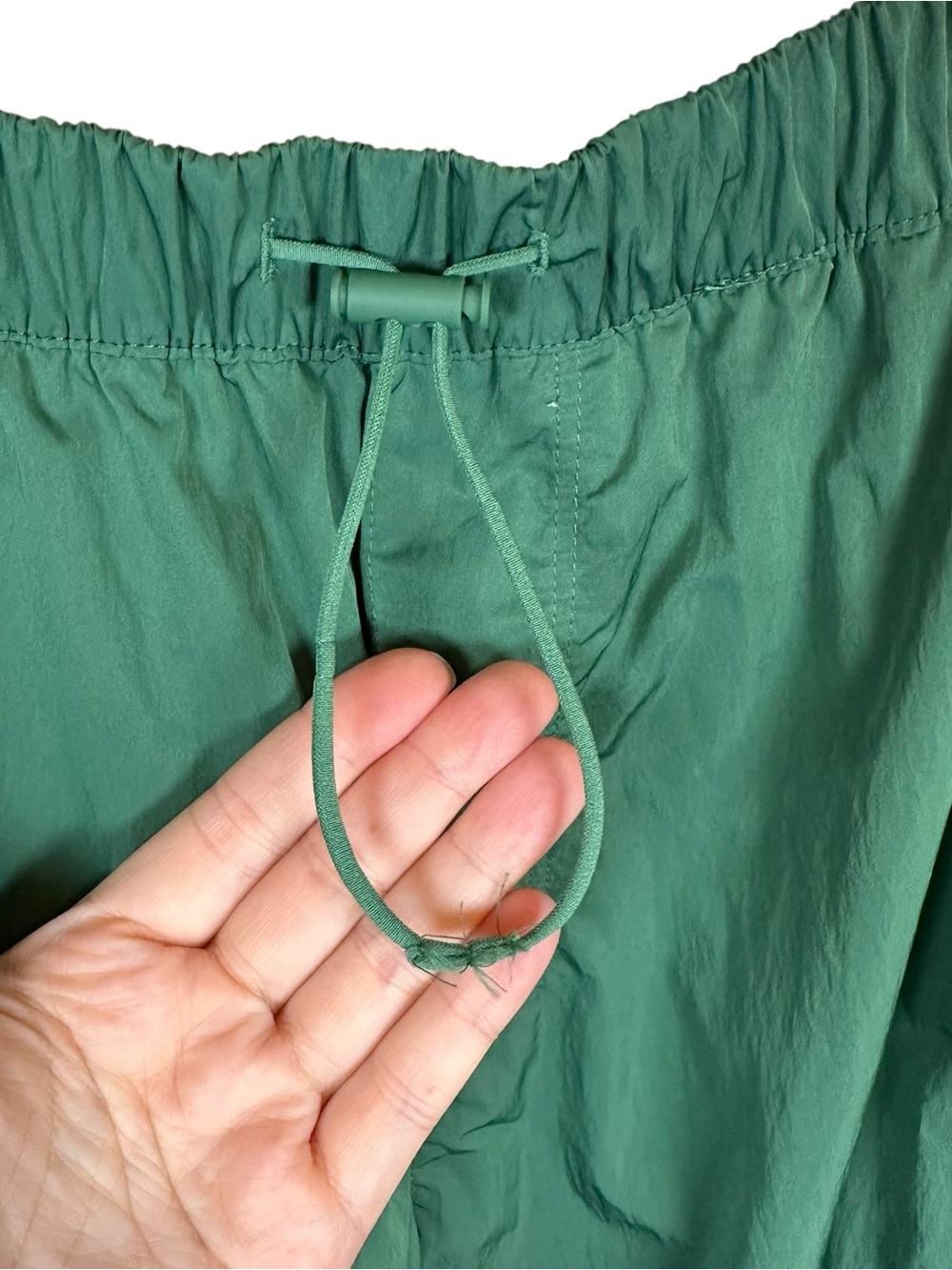 Aerie OFFLINE Burst A Move Y2K Cargo Parachute Pants Green Trendy Gorpcore S - Picture 9 of 14